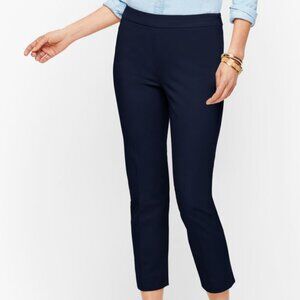 Women's Talbots Chatham Navy Blue Crop Pants Size 8